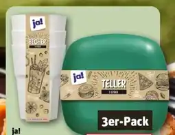 REWE Center ja! Becher Angebot
