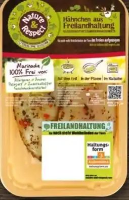 REWE Center Nature & Respect Freiland Hähnchen-Brustfilets mariniert Angebot