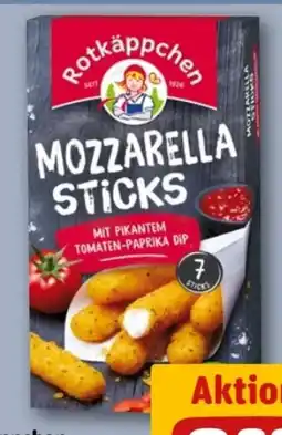 REWE Center Rotkäppchen Mozzarella Sticks Angebot
