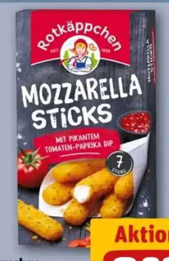 REWE Center Rotkäppchen Mozzarella Sticks Angebot