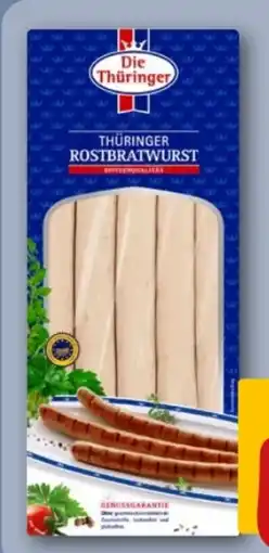 REWE Center Die Thüringer Rostbratwurst Angebot