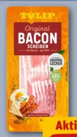 REWE Center Tulip Original Bacon Scheiben Angebot