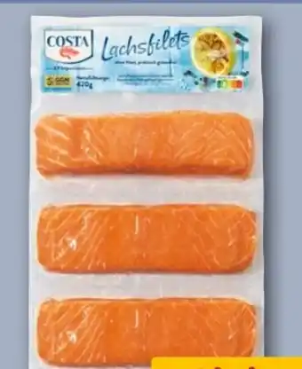 REWE Center Costa Lachsfilets Natur Angebot