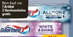 REWE Center Odol-Med 3 Zahncreme White & Shine Angebot