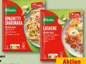 REWE Center Knorr Fix Spaghetti Alla Carbonara Angebot