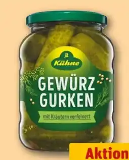 REWE Center Kühne Gewürzgurken Angebot