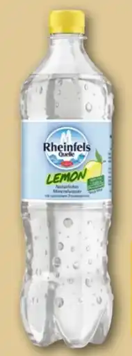 REWE Center Rheinfels Quelle Mineralwasser Lemon Angebot