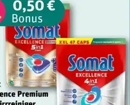 REWE Center Somat Excellence Premium Geschirreiniger XXL Angebot