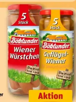 REWE Center Böklunder Wiener Würstchen Angebot