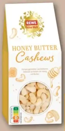 REWE Center Rewe Feine Welt Honey Butter Cashews Angebot