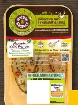 REWE Nature & Respect Freiland Hähnchen-Brustfilet Angebot