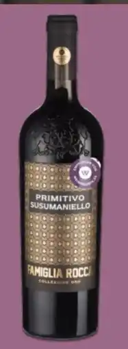 REWE Famiglia Rocca Primitivo Susumaniello Angebot