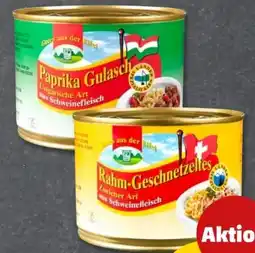 PENNY Gutes aus der Eifel Fleischgericht Paprika Gulasch Angebot