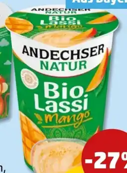 PENNY Andechser Natur Bio Lassi Joghurt Angebot