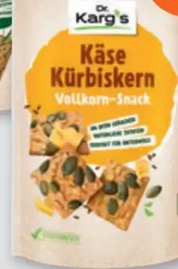 tegut Dr. Karg Käse & Kürbiskern Snack Angebot