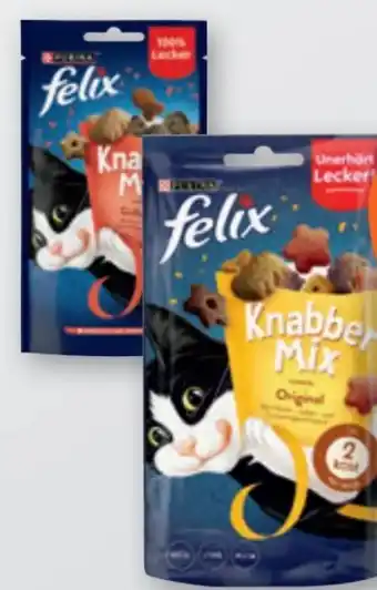 tegut Purina Felix Knabber-Mix Angebot