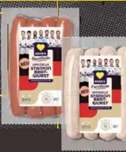 E-Center Edeka Herzstücke Offizielle Stadionbratwurst Angebot