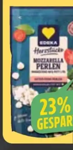 E-Center Edeka Herzstücke Mozzarella Perlen Angebot
