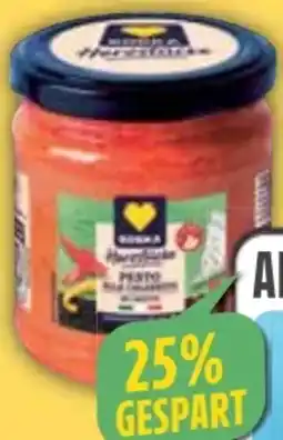 E-Center Edeka Herzstücke Pesto Angebot