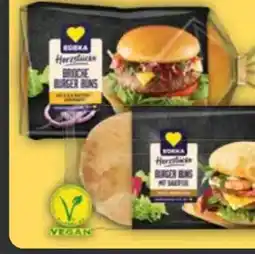 E-Center Edeka Herzstücke Brioche Burger Buns Vegan Angebot