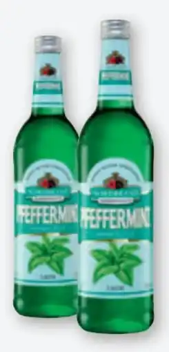 tegut Nordbrand Nordhausen Pfefferminz Likör Angebot