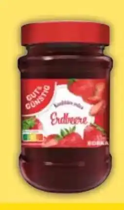 E-Center Gut & Günstig Konfitüre Extra Erdbeere Angebot