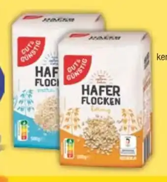 E-Center Gut & Günstig Haferflocken Angebot