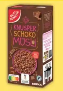E-Center Gut & Günstig Schoko Knusper Müsli Angebot