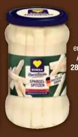 E-Center Edeka Herzstücke Spargel-Spitzen Angebot