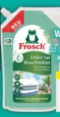 E-Center Frosch Waschmittel Angebot