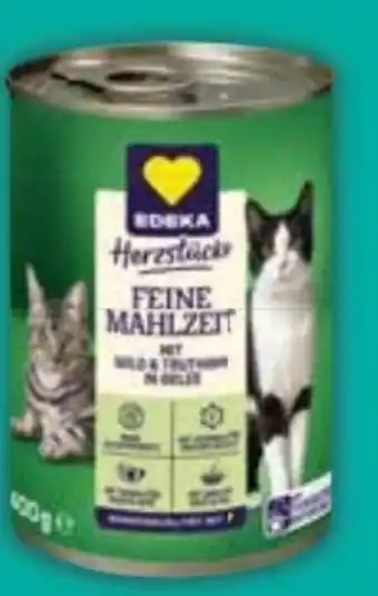 E-Center Edeka Herzstücke Katzen Nassnahrung Feine Mahlzeit Angebot