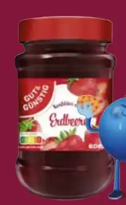 Edeka Gut & Günstig Konfitüre Extra Erdbeere Angebot