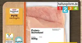 REWE Center Rewe Regional Puten-Schnitzel Angebot