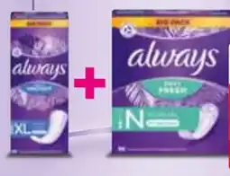 Edeka Always Slipeinlagen Angebot