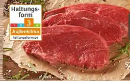 REWE Center Metzgerei Landbauern Rinder-Steak Angebot