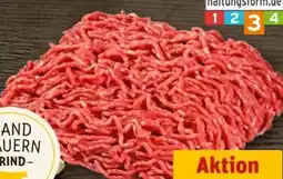 REWE Center Metzgerei Landbauern Rinder-Hackfleisch Angebot