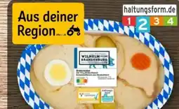 REWE Center Metzgerei Wilhelm Brandenburg Bratensülze Teller Angebot
