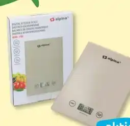 Budni Alpina Küchenwaage Angebot