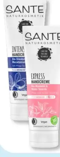 Budni Sante Naturkosmetik Express Handcreme Angebot
