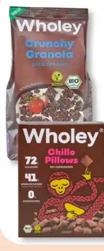 Budni Wholey Bio Crunchy Granola Vegan Angebot
