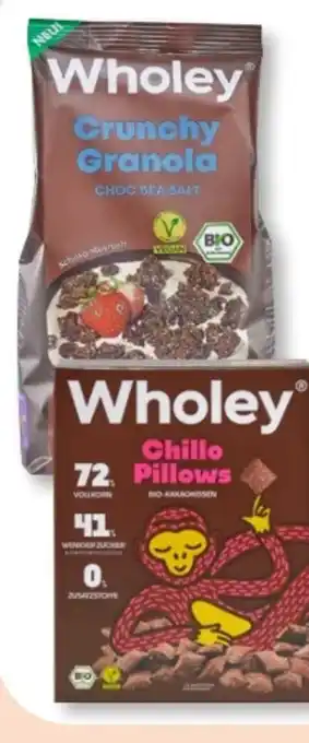 Budni Wholey Bio Crunchy Granola Vegan Angebot