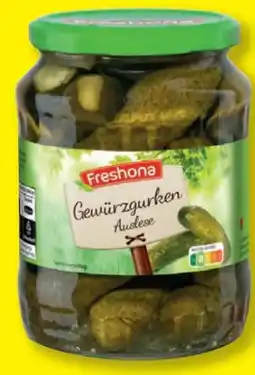 Lidl Freshona Gewürzgurken Auslese Angebot