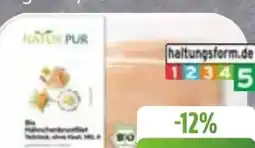 Edeka Frischemarkt Natur Pur Bio Hähnchen-Brustfilet Angebot