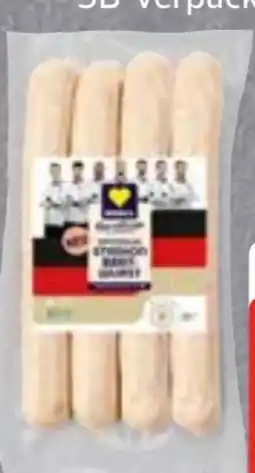 Edeka Frischemarkt Edeka Herzstücke Offizielle Stadionbratwurst Angebot