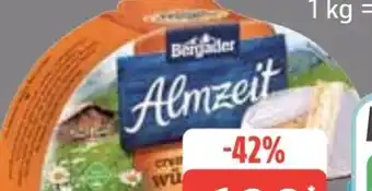 Edeka Frischemarkt Bergader Bavaria Blu Angebot