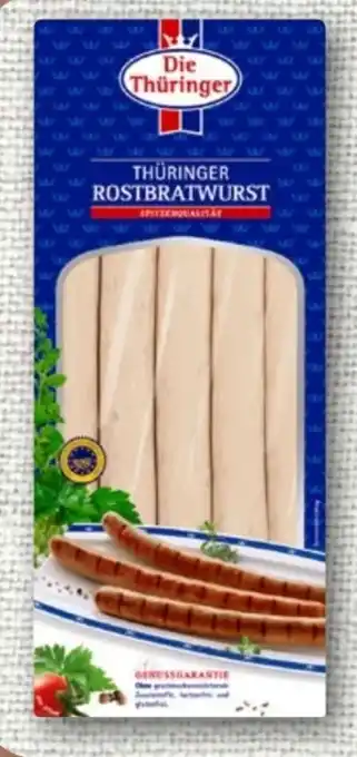 nahkauf Die Thüringer Rostbratwurst Angebot