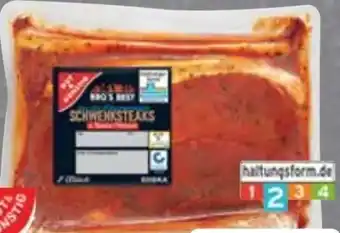 Edeka Gut & Günstig Schwenksteaks Angebot