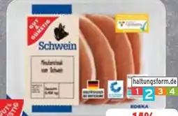 Edeka Gut & Günstig Schweine-Minutensteak Angebot