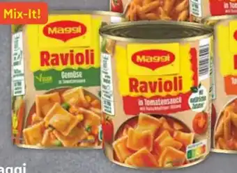 Edeka Maggi Ravioli in Tomatensauce mit Fleischhaltiger Füllung Angebot
