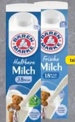 Edeka Bärenmarke Frische Milch Angebot